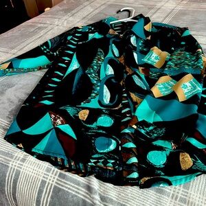 Beautiful multi color blouse for all occasions.